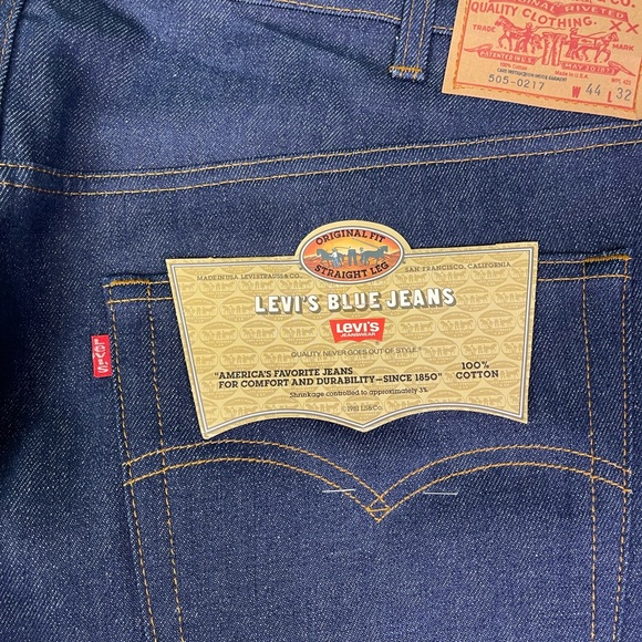 Deadstock Vintage 1983 Levi’s 505 jeans - Picture 10 of 10